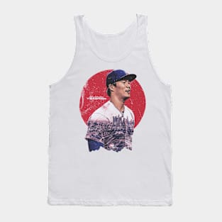 Yoshinobu Yamamoto Los Angeles D Portrait Tank Top